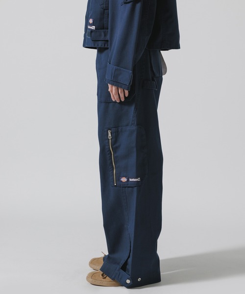 FACETASM（ファセッタズム）の「FACETASM/ファセッタズム×Dickies/ディッキーズ CARGO PANTS カーゴパンツ ワイドパンツ（カーゴパンツ・メンズ・オレンジ/ネイビー/ベージュ・5/4/3）」の20枚目の写真