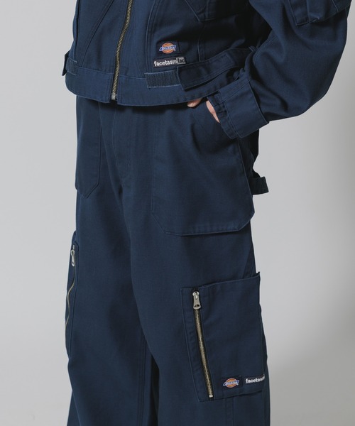 FACETASM（ファセッタズム）の「FACETASM/ファセッタズム×Dickies/ディッキーズ CARGO PANTS カーゴパンツ ワイドパンツ（カーゴパンツ・メンズ・オレンジ/ネイビー/ベージュ・5/4/3）」の14枚目の写真