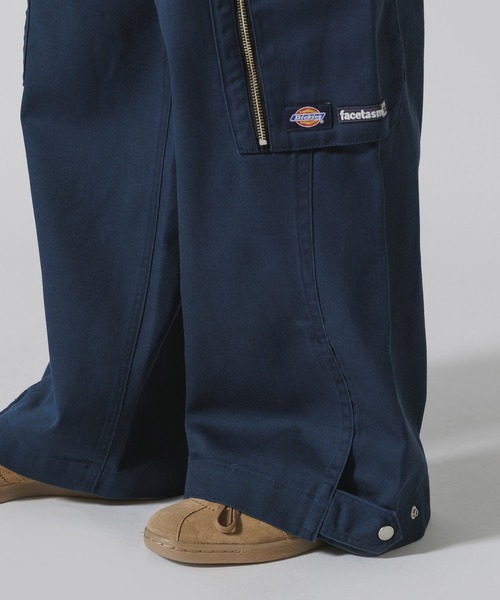 FACETASM（ファセッタズム）の「FACETASM/ファセッタズム×Dickies/ディッキーズ CARGO PANTS カーゴパンツ ワイドパンツ（カーゴパンツ・メンズ・オレンジ/ネイビー/ベージュ・5/4/3）」の18枚目の写真