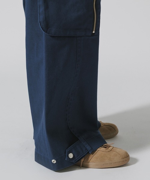 FACETASM（ファセッタズム）の「FACETASM/ファセッタズム×Dickies/ディッキーズ CARGO PANTS カーゴパンツ ワイドパンツ（カーゴパンツ・メンズ・オレンジ/ネイビー/ベージュ・5/4/3）」の19枚目の写真