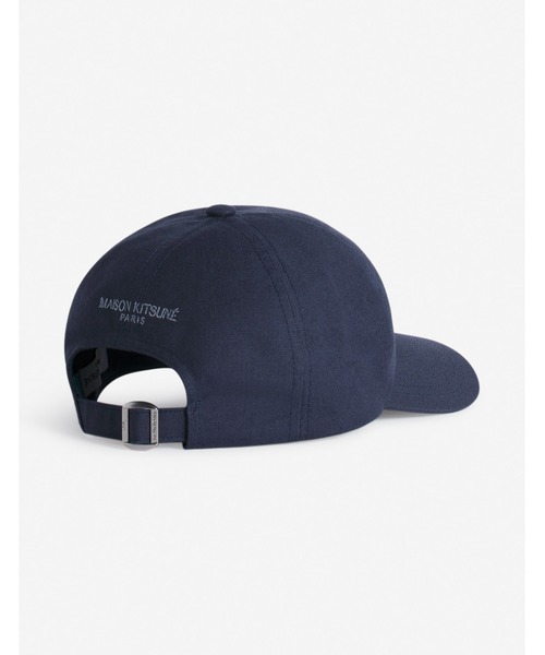 Maison Kitsune（メゾンキツネ）の「DRESSED FOX CAP（キャップ・レディース・ネイビー・U）」の3枚目の写真