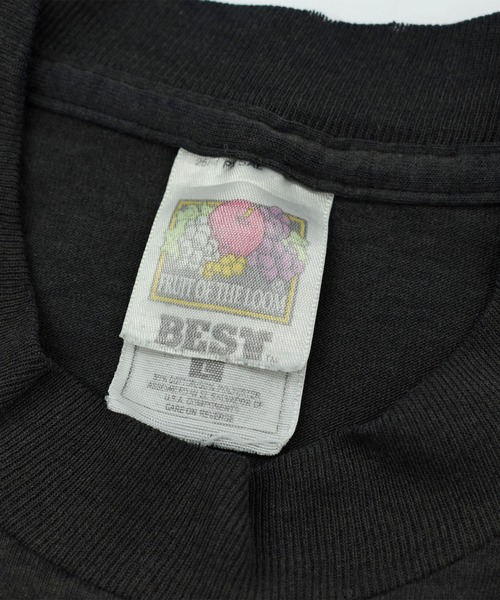 LABORATORY R(ラボラトリーアール)の「【USED】90’s Fruit of the Loom “Hank Williams Jr” バンド Tシャツ(Tシャツ/カットソー・メンズ・ブラック・LARGE)」の9枚目の写真