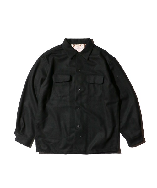TOWNCRAFT(タウンクラフト)の「TOWN CRAFT タウンクラフト / 50S W-F LOOPCOLLAR SHIRT(シャツ/ブラウス・メンズ・ブラック系1・MEDIUM/LARGE)」の1枚目の写真