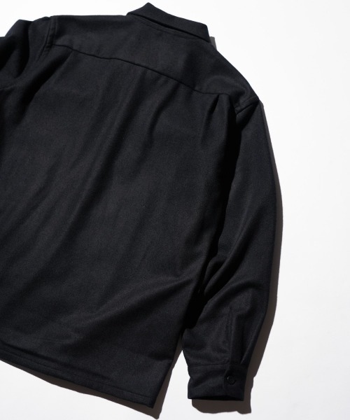 TOWNCRAFT(タウンクラフト)の「TOWN CRAFT タウンクラフト / 50S W-F LOOPCOLLAR SHIRT(シャツ/ブラウス・メンズ・ブラック系1・MEDIUM/LARGE)」の8枚目の写真