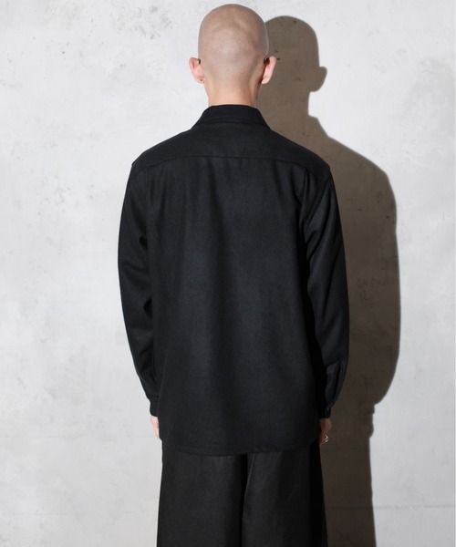 TOWNCRAFT(タウンクラフト)の「TOWN CRAFT タウンクラフト / 50S W-F LOOPCOLLAR SHIRT(シャツ/ブラウス・メンズ・ブラック系1・MEDIUM/LARGE)」の12枚目の写真