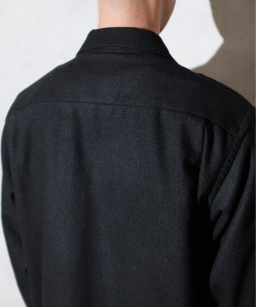 TOWNCRAFT(タウンクラフト)の「TOWN CRAFT タウンクラフト / 50S W-F LOOPCOLLAR SHIRT(シャツ/ブラウス・メンズ・ブラック系1・MEDIUM/LARGE)」の13枚目の写真