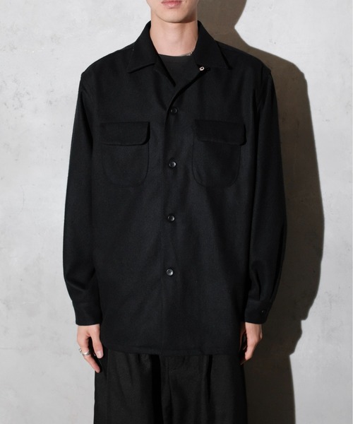 TOWNCRAFT(タウンクラフト)の「TOWN CRAFT タウンクラフト / 50S W-F LOOPCOLLAR SHIRT(シャツ/ブラウス・メンズ・ブラック系1・MEDIUM/LARGE)」の10枚目の写真