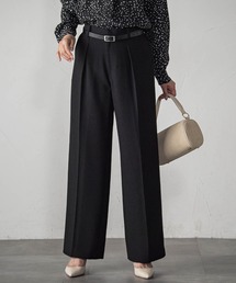 LAUTREAMONT（ロートレアモン）の「トリッカースラブツイードパンツ≪手洗い可能・防シワ・UV≫（その他パンツ・レディース）」