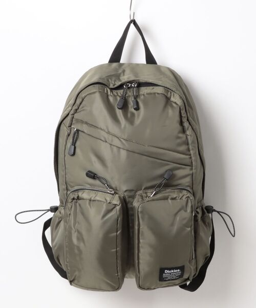 Dickies(ディッキーズ)の「Dickies/ディッキーズ PADDED MP BACKPACK(バックパック/リュック・メンズ・カーキ/ブラック・ONE SIZE)」の2枚目の写真