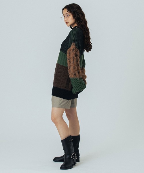 ROSE BUD(ローズバッド)の「DOUBLE TUCK SHORT(その他パンツ・レディース・グレー/ブラウン・M/S)」の10枚目の写真