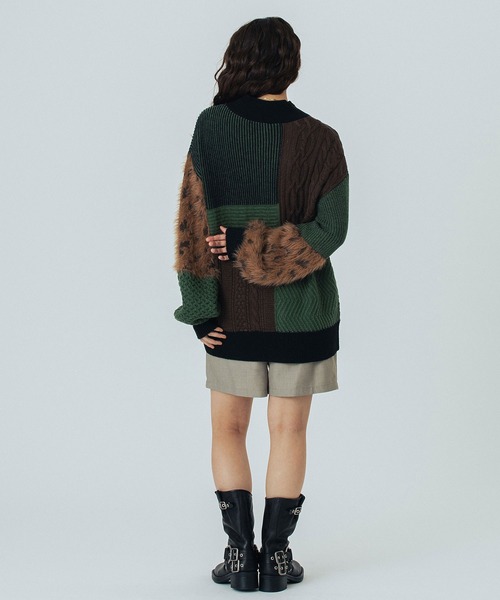 ROSE BUD(ローズバッド)の「DOUBLE TUCK SHORT(その他パンツ・レディース・グレー/ブラウン・M/S)」の11枚目の写真