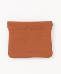Burner（バーナー）の「【OKUOKU　0909】牛革シュリンクレザー 口金フラットポーチ oku-pouch-1-18（ポーチ）」