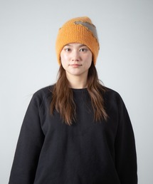 モヘアニット」に該当するニットキャップ/ビーニーファッション