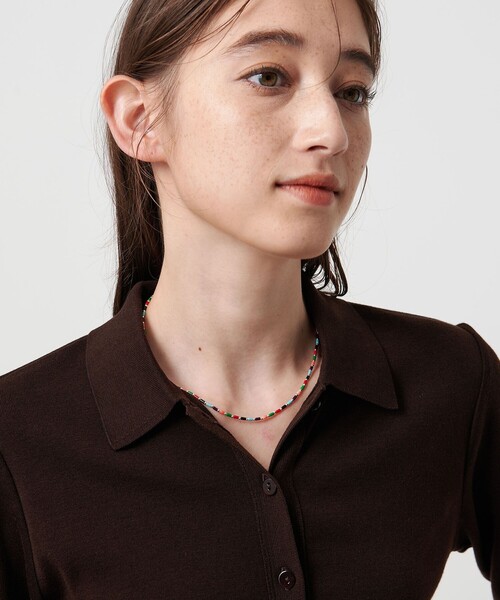 Harpo（アルポ）の「＜HARPO PARIS＞COL HEISI ネックレス（ネックレス・レディース・シルバー・FREE）」の2枚目の写真