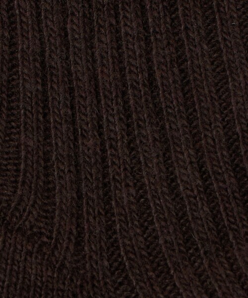 FALKE（ファルケ）の「＜FALKE＞COSY リブソックス（ソックス/靴下・レディース・ダークグレー/オフホワイト/ダークブラウン・35/38）」の10枚目の写真