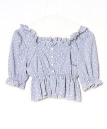 lilLilly（リルリリー）の「7分袖ブラウス（シャツ/ブラウス）」