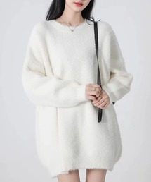 Erdu&Lily（エルドゥアンドリリー）の「ふわもこシャギーニット（ニット/セーター）」