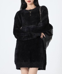 Erdu&Lily（エルドゥアンドリリー）の「ふわもこシャギーニット（ニット/セーター）」