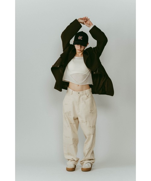 Knuth Marf(クヌースマーフ)の「corduroy cap(キャップ・レディース・ブラウン/ネイビー・ONE SIZE)」の7枚目の写真