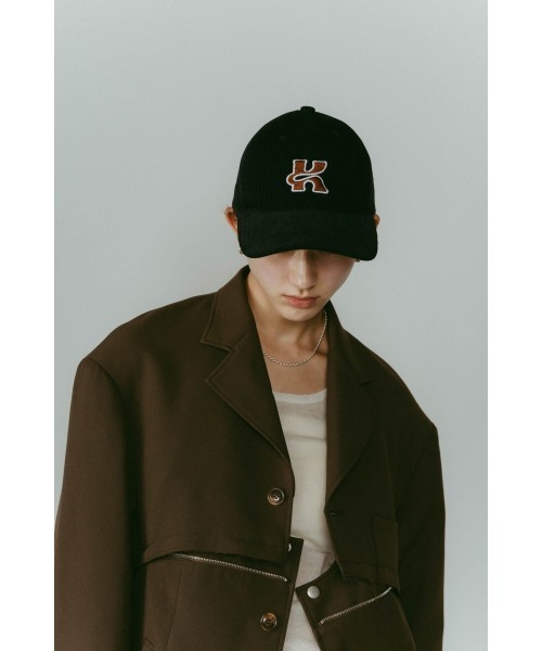 Knuth Marf(クヌースマーフ)の「corduroy cap(キャップ・レディース・ブラウン/ネイビー・ONE SIZE)」の8枚目の写真