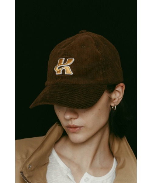 Knuth Marf(クヌースマーフ)の「corduroy cap(キャップ・レディース・ブラウン/ネイビー・ONE SIZE)」の14枚目の写真