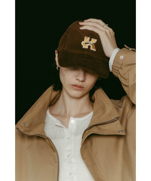 Knuth Marf(クヌースマーフ)の「corduroy cap(キャップ・レディース・ブラウン/ネイビー・ONE SIZE)」の15枚目の写真