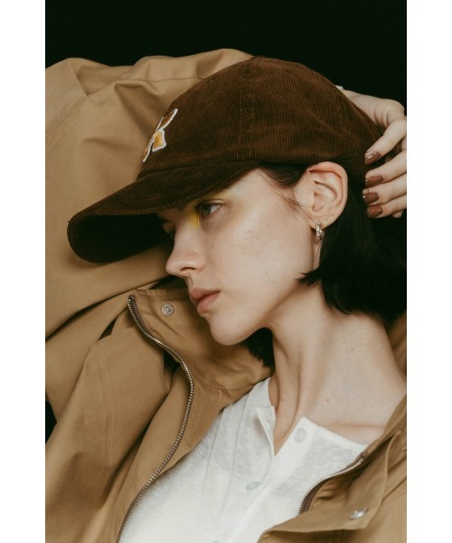 Knuth Marf(クヌースマーフ)の「corduroy cap(キャップ・レディース・ブラウン/ネイビー・ONE SIZE)」の17枚目の写真