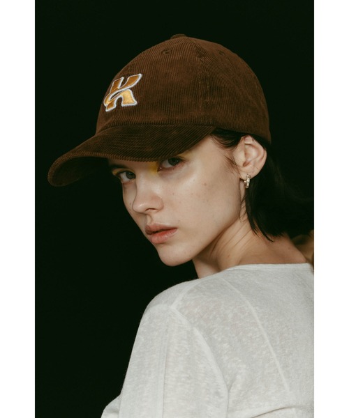 Knuth Marf(クヌースマーフ)の「corduroy cap(キャップ・レディース・ブラウン/ネイビー・ONE SIZE)」の18枚目の写真