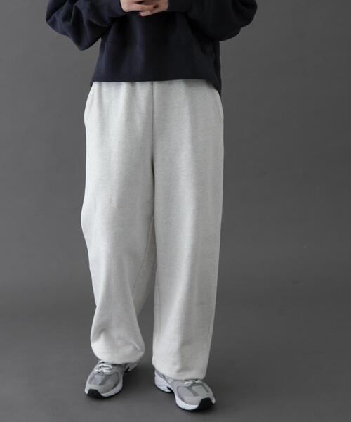 FORK&SPOON（フォークアンドスプーン）の「FORK&SPOON　リサイクルコットン裏毛スウェットパンツ（その他パンツ・レディース・オートミール/パープル系その他/ネイビー・1/2）」の20枚目の写真