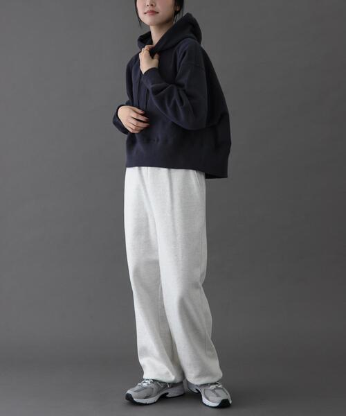 FORK&SPOON（フォークアンドスプーン）の「FORK&SPOON　リサイクルコットン裏毛スウェットパンツ（その他パンツ・レディース・オートミール/パープル系その他/ネイビー・1/2）」の21枚目の写真