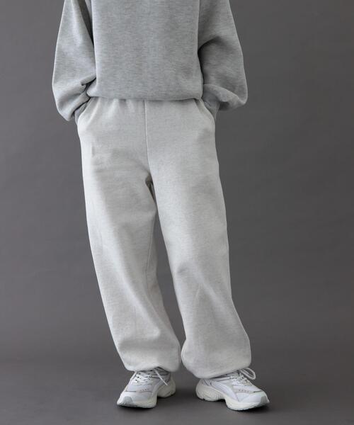 FORK&SPOON（フォークアンドスプーン）の「FORK&SPOON　リサイクルコットン裏毛スウェットパンツ（その他パンツ・レディース・オートミール/パープル系その他/ネイビー・1/2）」の16枚目の写真