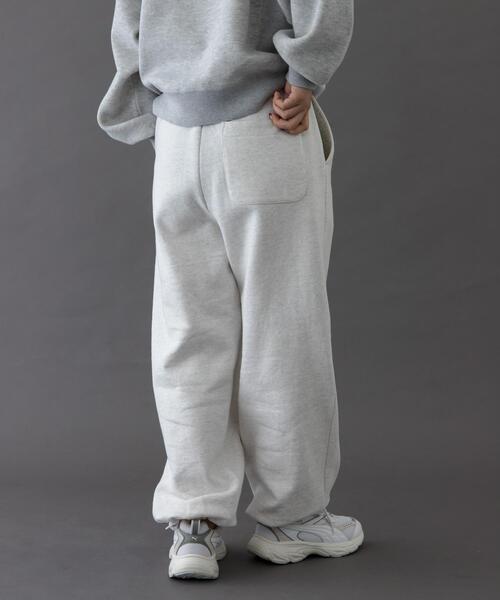 FORK&SPOON（フォークアンドスプーン）の「FORK&SPOON　リサイクルコットン裏毛スウェットパンツ（その他パンツ・レディース・オートミール/パープル系その他/ネイビー・1/2）」の18枚目の写真