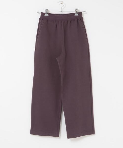 FORK&SPOON（フォークアンドスプーン）の「FORK&SPOON　リサイクルコットン裏毛スウェットパンツ（その他パンツ・レディース・オートミール/パープル系その他/ネイビー・1/2）」の5枚目の写真