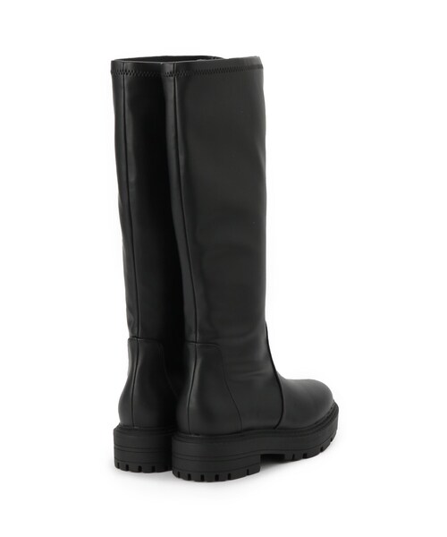 SHOO・LA・RUE（シューラルー）の「ストレッチロングブーツ（ブーツ・レディース・ブラック・45/35）」の4枚目の写真