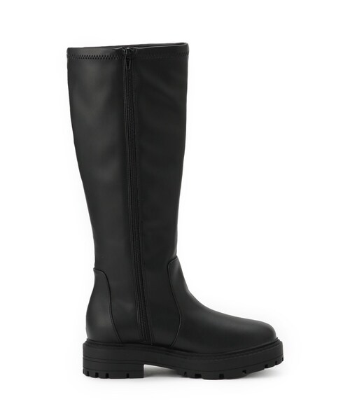 SHOO・LA・RUE（シューラルー）の「ストレッチロングブーツ（ブーツ・レディース・ブラック・45/35）」の6枚目の写真