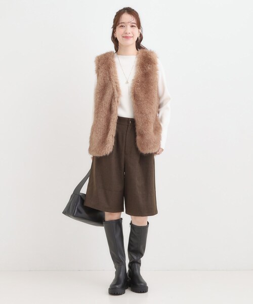 SHOO・LA・RUE（シューラルー）の「ストレッチロングブーツ（ブーツ・レディース・ブラック・45/35）」の9枚目の写真