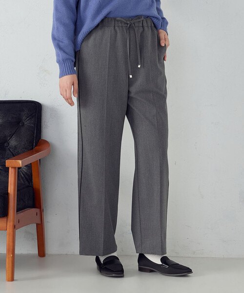 COMME CA ISM(コムサイズム)の「サイドライン ストレートパンツ(その他パンツ・レディース・グレー/ブラウン・MEDIUM/LARGE)」の13枚目の写真