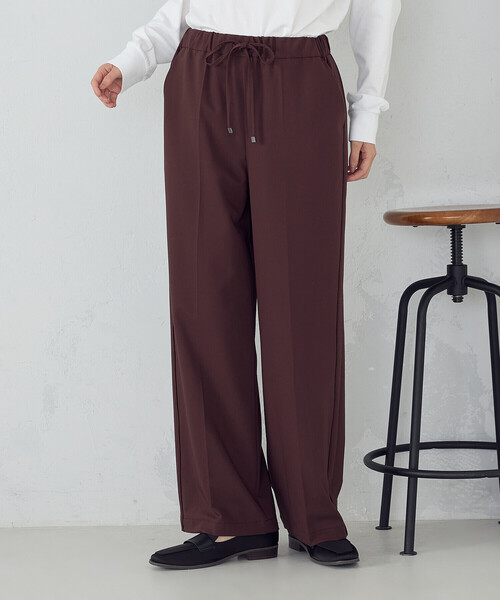 COMME CA ISM(コムサイズム)の「サイドライン ストレートパンツ(その他パンツ・レディース・グレー/ブラウン・MEDIUM/LARGE)」の16枚目の写真