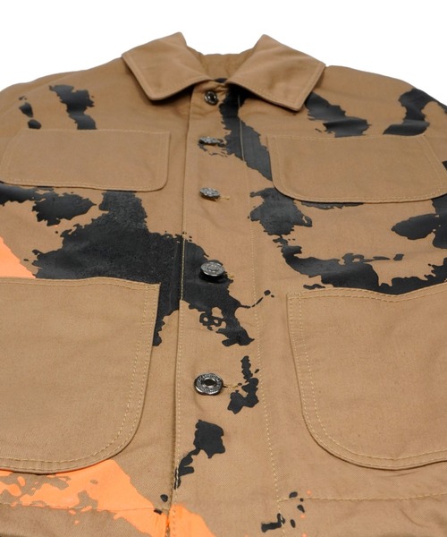 MSGM（エムエスジーエム）の「SKETCHED BUNNIES コットンドリルブルゾン（ブルゾン・メンズ・ベージュ系・46）」の4枚目の写真