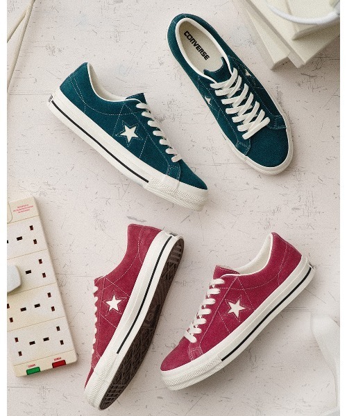CONVERSE(コンバース)の「ONE STAR SUEDE / ワンスター スエード(スニーカー・メンズ・ブルーグリーン・5.5/5/4.5/4/10.5/9.5/9/8.5/8/7.5/7/6.5)」の7枚目の写真