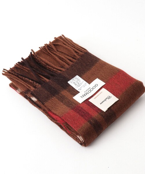 NOLLEY’S(ノーリーズ)の「カシミヤチェックマフラー30(ストール/ショール・メンズ・グレー系その他2/グレー系その他/ブルー系その他2/ブラウン系その他/ブラウン系その他2/ブルー系その他・FREE)」の13枚目の写真