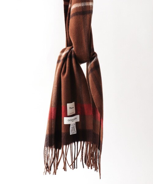 NOLLEY’S(ノーリーズ)の「カシミヤチェックマフラー30(ストール/ショール・メンズ・グレー系その他2/グレー系その他/ブルー系その他2/ブラウン系その他/ブラウン系その他2/ブルー系その他・FREE)」の20枚目の写真
