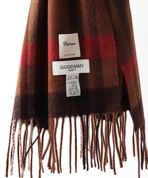 NOLLEY’S(ノーリーズ)の「カシミヤチェックマフラー30(ストール/ショール・メンズ・グレー系その他2/グレー系その他/ブルー系その他2/ブラウン系その他/ブラウン系その他2/ブルー系その他・FREE)」の21枚目の写真
