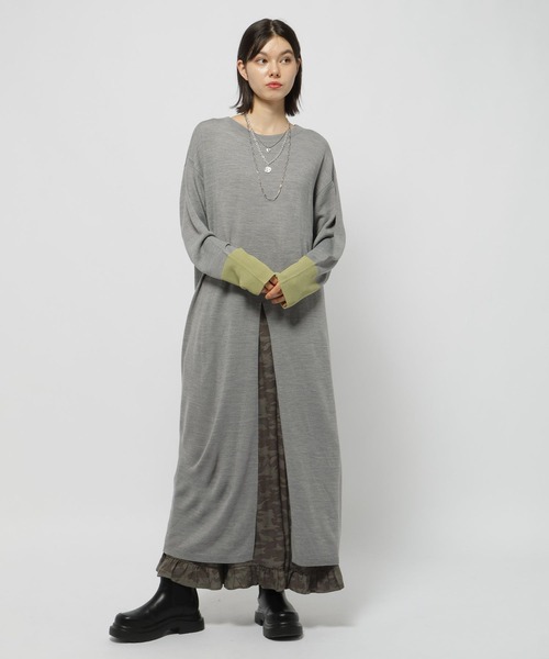 セール】2WAYセンタースリットワンピース（ワンピース）｜niko and