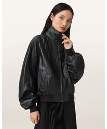 ALLSAINTS(オールセインツ)の【レザーフェアノベルティ付】FELDA LEATHER BOMBER JACKET | FELDA レザー ボンバー ジャケット(MA-1)