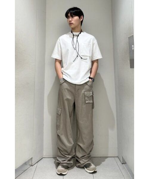 INSILENCE(インサイロンス)の「マルチポケットピンタックパンツ TAN GREY(その他パンツ・レディース・その他・LARGE/MEDIUM)」の13枚目の写真