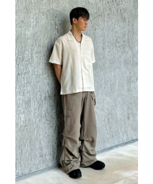 INSILENCE(インサイロンス)の「マルチポケットピンタックパンツ TAN GREY(その他パンツ・レディース・その他・LARGE/MEDIUM)」の15枚目の写真