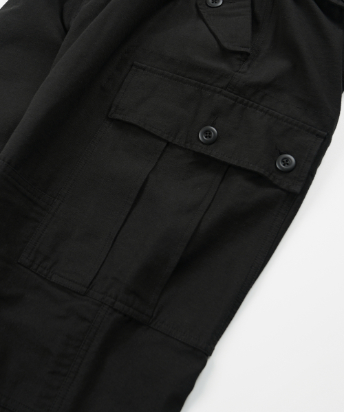 FRIZMWORKS(フリズムワークス)の「BACKSATIN M65 FIELD PANTS _ BLACK(その他パンツ・メンズ・その他・X-LARGE/SMALL/MEDIUM/LARGE)」の7枚目の写真