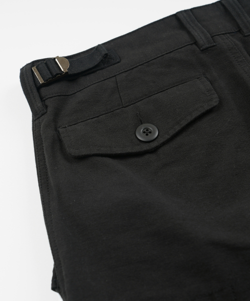FRIZMWORKS(フリズムワークス)の「BACKSATIN M65 FIELD PANTS _ BLACK(その他パンツ・メンズ・その他・X-LARGE/SMALL/MEDIUM/LARGE)」の8枚目の写真