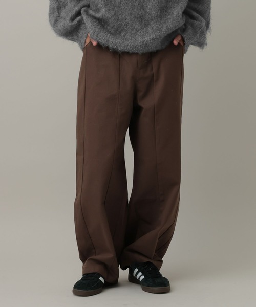 LAND MUSEUM(ランドミュージアム)の「LAND MUSEUM/カーブパンツ(その他パンツ・メンズ・ブラック/ブラウン・MEDIUM/LARGE)」の2枚目の写真